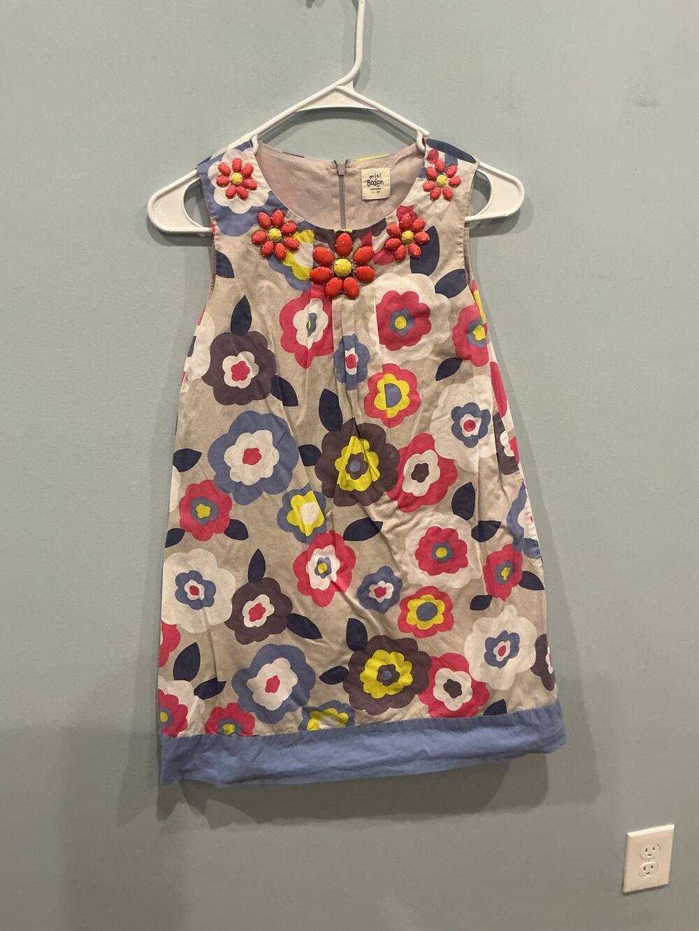 Mini Boden Girls Dress 11 12